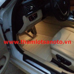 THẢM LÓT SÀN DA 5D CAO CẤP BMW 320i 2013