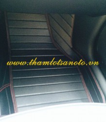 THẢM LÓT SÀN DA 5D CAO CẤP AUDI Q3 2014