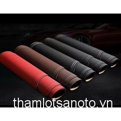 Thảm taplo da cacbon xe ô tô